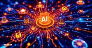 Anthropic’s Open-Source MCP -A digital rendering of interconnected nodes representing data sources linking to a central AI hub - Image Credit - Flux-Freepik-The AI Track