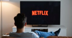 Watching Netflix - Credit - Reve, The AI Track
