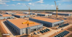 Stargate AI Data Centers Construction - Image Credit - ChatGPT, The AI Track