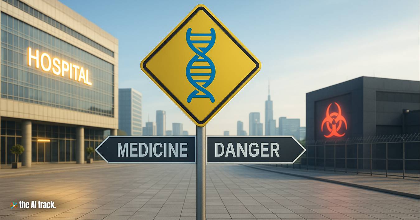 Microsoft-led tests showed that AI can redesign dangerous proteins (Image Credit - ChatGPT, The AI Track)