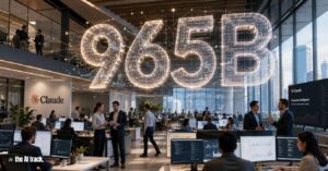 Anthropic Funding Round Pushes Valuation to $965B (Credit - ChatGPT, The AI Track)