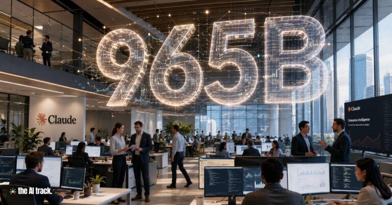 Anthropic Funding Round Pushes Valuation to $965B (Credit - ChatGPT, The AI Track)