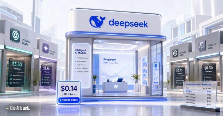 DeepSeek V4 Pro Price Cut Made Permanent At 75% (Credit - ChatGPT, The AI Track)