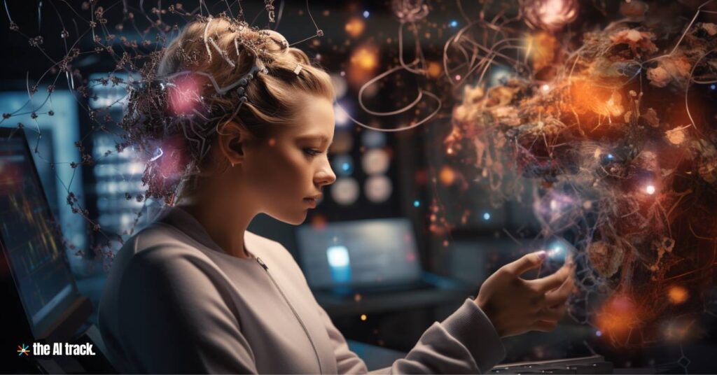 AI for Mental Health - Image generated by Midjourney for The AI Track