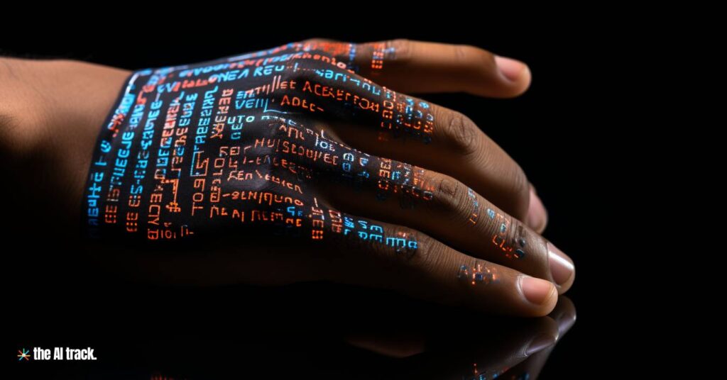 AI Hand -Photo Generated by Midjourney for The AI Track