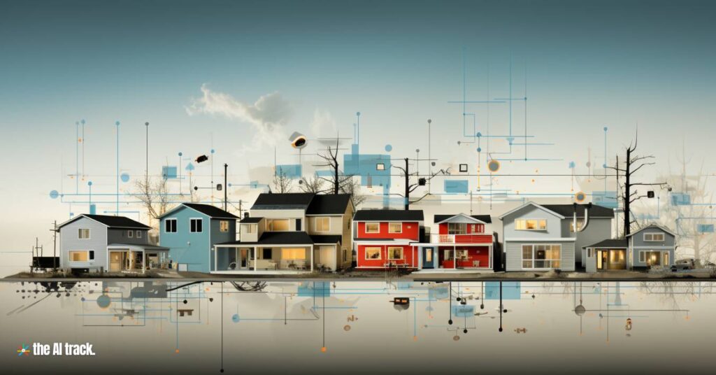 AI in our lives - Smart Home - Image generated by Midjourney for The AI Track