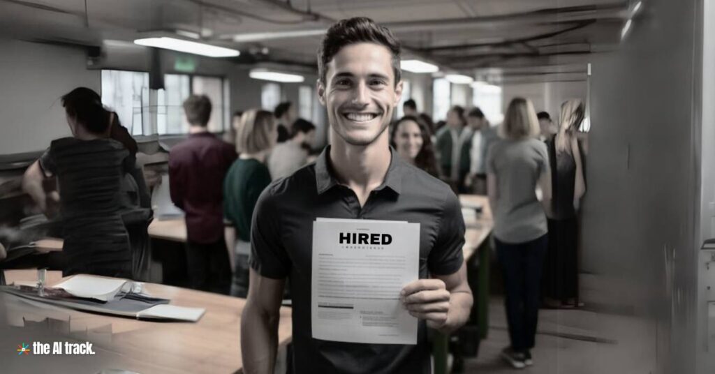 Top 6 Free AI Resume Builders - Image generated by Midjourney for The AI Track