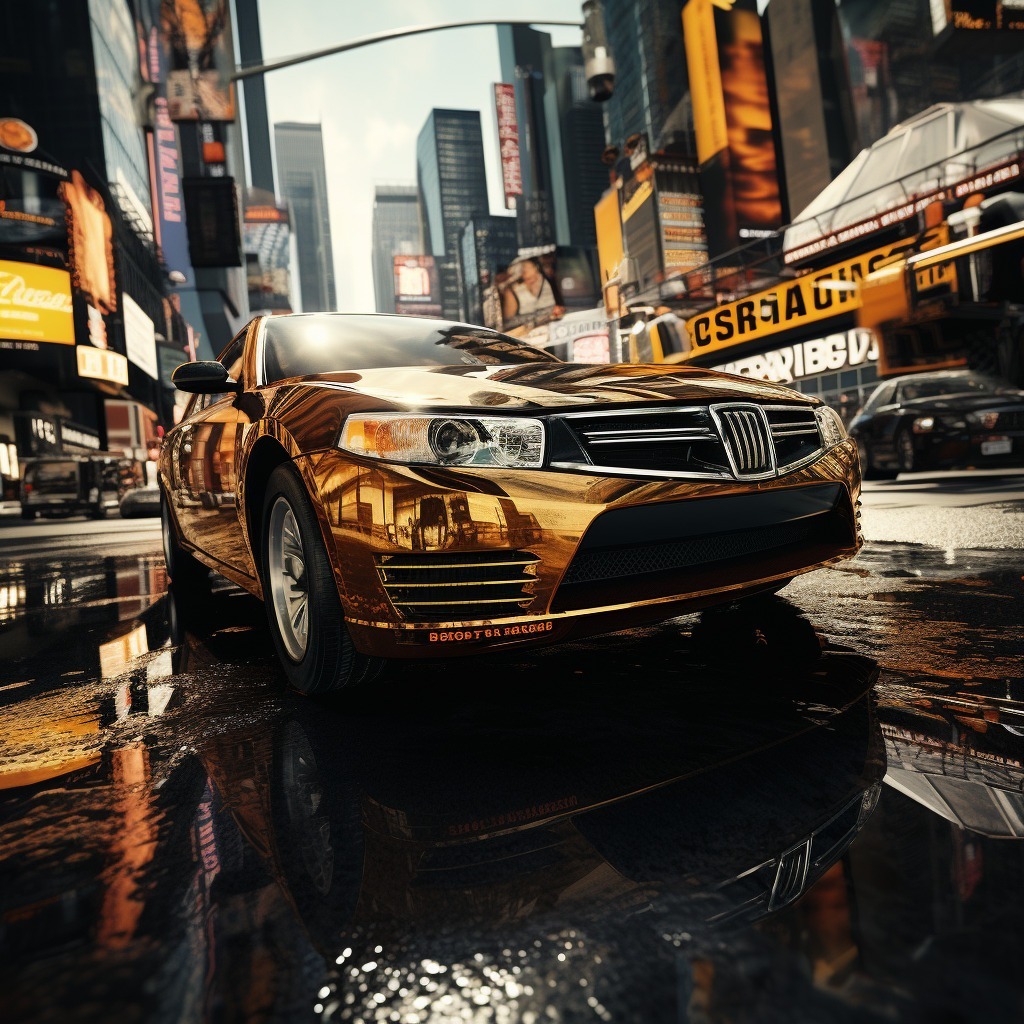 Cinematography -Time-Lapse - Bustling street corner from morning to evening 2 -Photo Generated by Midjourney for The AI Track