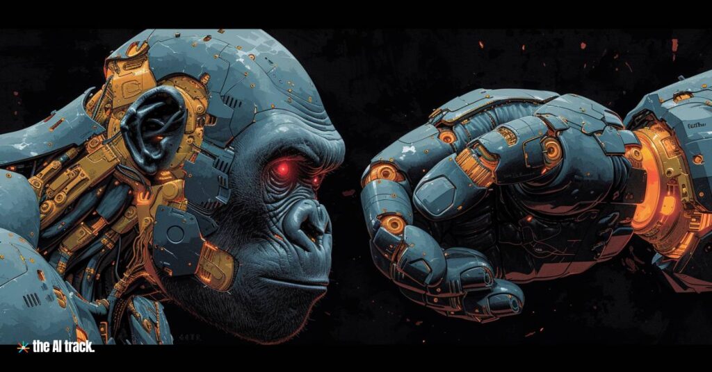 AI-Driven Monitoring Endangered Species - Photo Generated by Midjourney for The AI Track