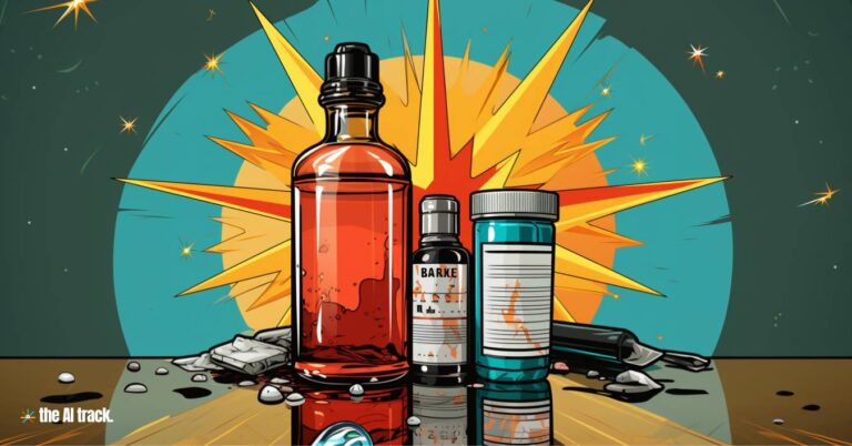 AI in Health - Medicines - Image generated by Midjourney for The AI Track