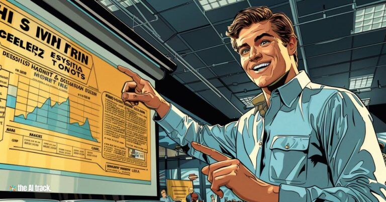 Best AI Presentation Apps - Photo Generated by Midjourney for The AI Track