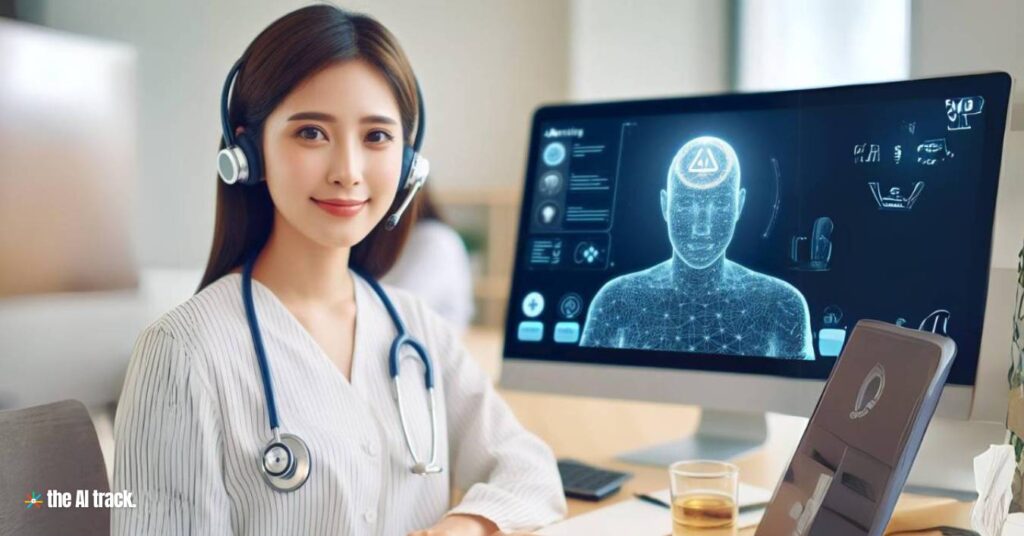 AI Revolutionizing Health Education - Image generated by Midjourney for The AI Track