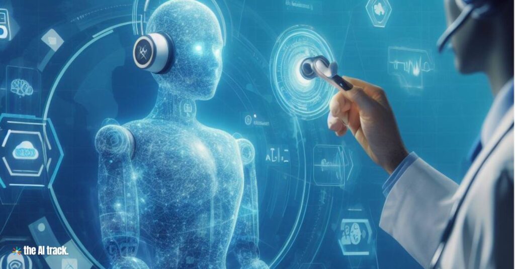 AI Revolutionizes Telemedicine for a Borderless Future - Image generated by Midjourney for The AI Track
