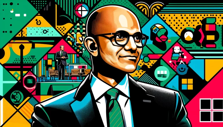 Microsoft CEO Satya Nadella at Microsoft Build 2024