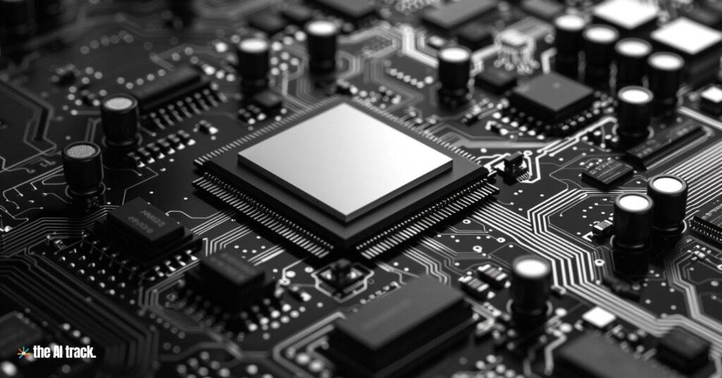 AI Chip 1 -Photo Generated by Midjourney for The AI Track