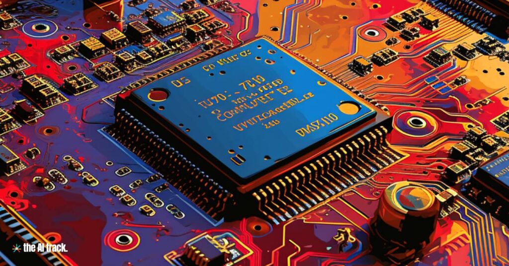 AI Chips - Image generated by AI for the AI Track -Photo Generated by Midjourney for The AI Track