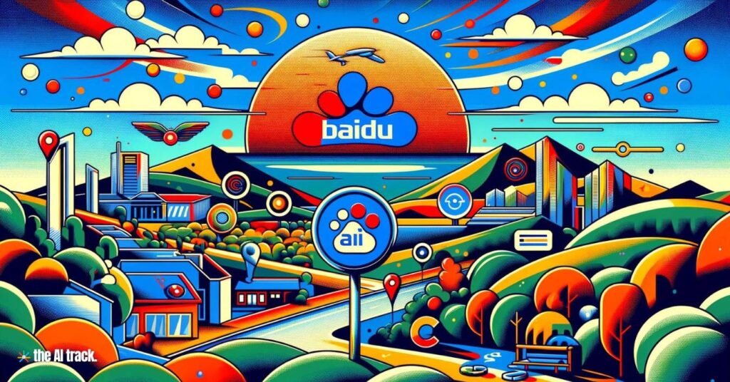 Baidu - Image generated by AI for The AI Track