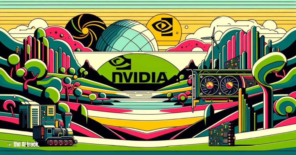 Nvidia - Image generated by AI for The AI Track