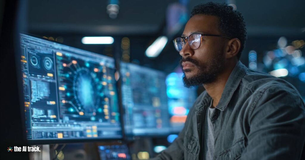 Cybersecurity analyst (Credit - Midjourney, The AI Track)