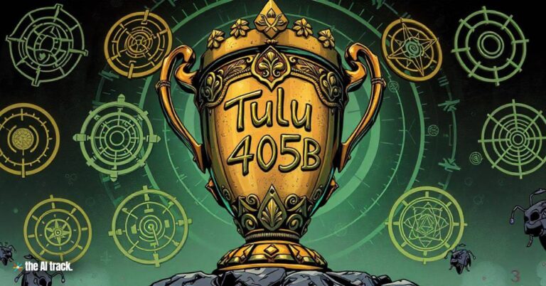 A trophy for Ai2's New Open-Source Model Tulu 3 405B that Outperforms DeepSeek - Credit The AI Track - Freepik-Flux