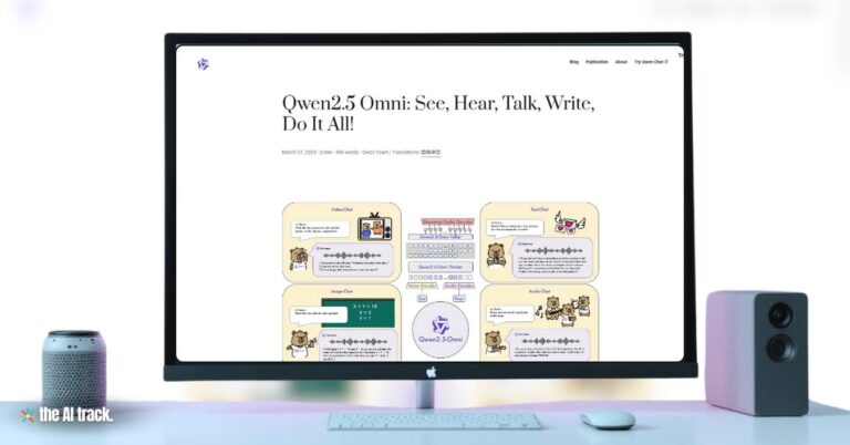 Alibaba Launches Multimodal AI Qwen2.5-Omni-7B Model - Credit - Alibaba, Flux, The AI Track