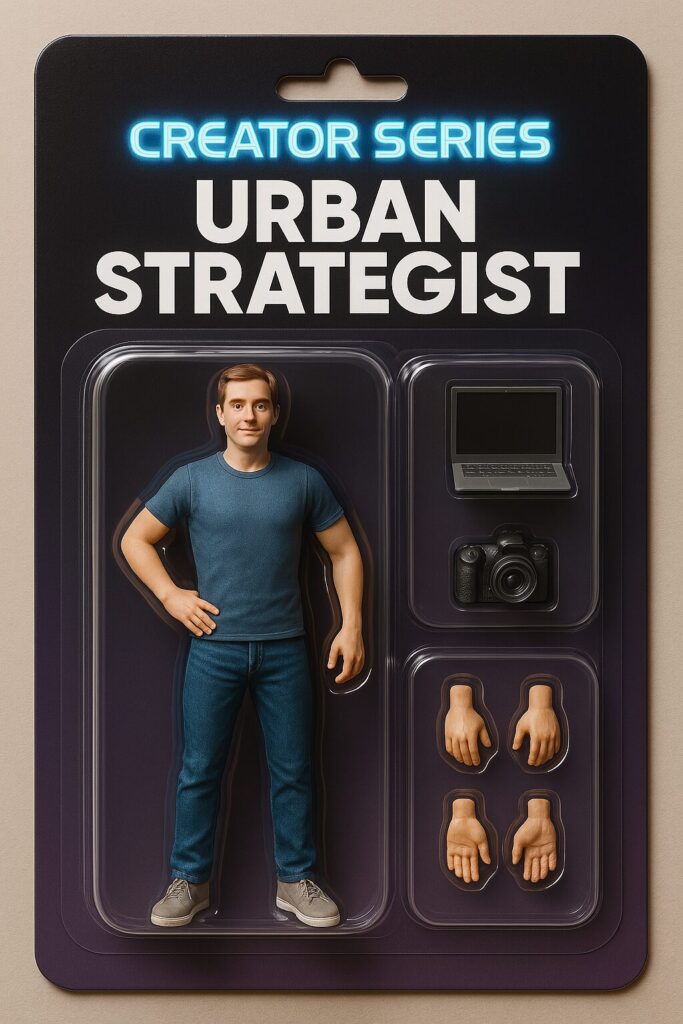 ChatGPT 4o Image Prompts -Action Figure in Blister Pack