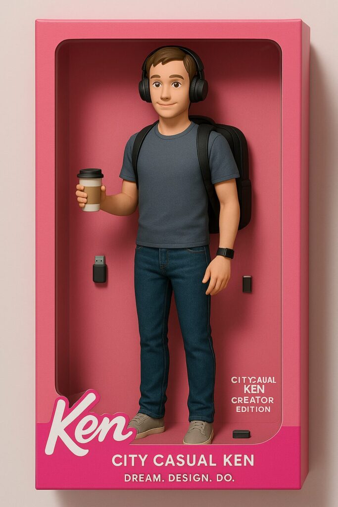 ChatGPT 4o Image Prompts - Barbie Doll Representation