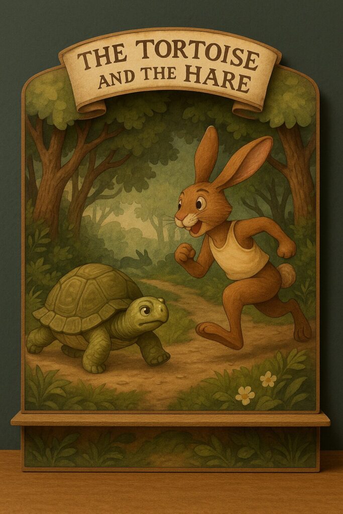 ChatGPT 4o Image Prompts - Cinematic Cardboard Pop-Up Scene