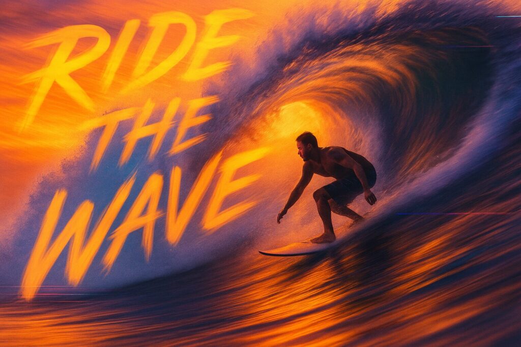 ChatGPT 4o Image Prompts -Dynamic Text Overlays with Motion Blur