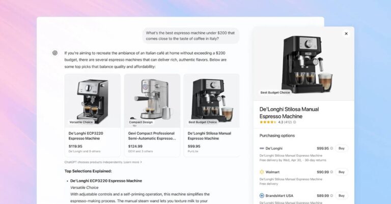 OpenAI Deepens ChatGPT Shopping Capabilities - Image Credit - OpenAI