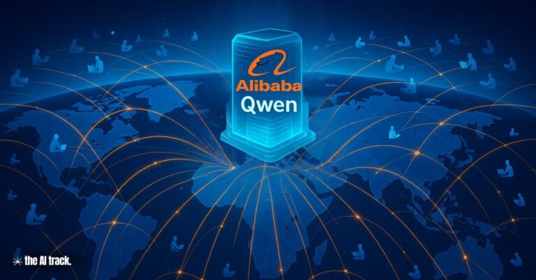 Global Connectivity Through Alibaba Qwen AI (Alibaba Unveils Qwen-3 Coder) - Credit - ChatGPT, The AI Track