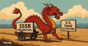 Red Dragon and Trade Barriers - Zhipu Releases Open-Source GLM-4.5 - Image Credit - ChatGPT, The AI Track