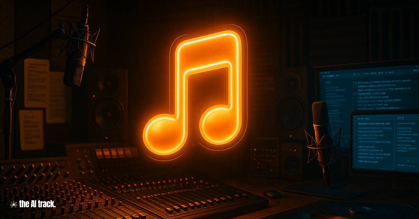 Neon Glow in the Studio - Image Credit -ChatGPT, The AI Track