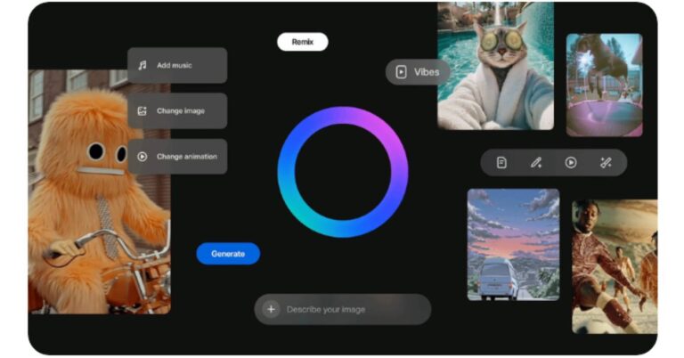 Meta Launches Vibes AI Video Feed App - Image Credit - Meta
