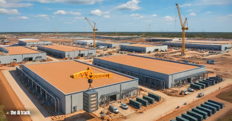 Stargate AI Data Centers Construction - Image Credit - ChatGPT, The AI Track