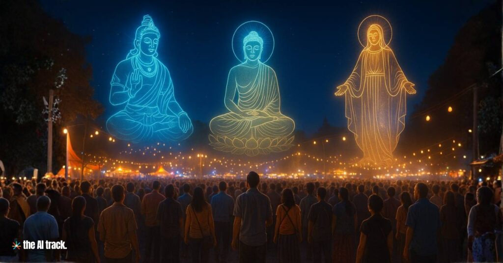 Spiritual Festival of Light and Awe (Image Credit - ChatGPT, The AI Track)
