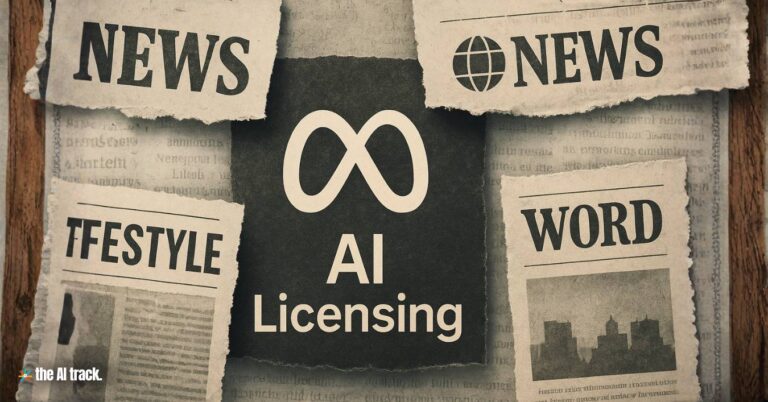 Meta Signs Content-Licensing Deals with Major Publishers for AI Use (Image Credit - ChatGPT, The AI Track)
