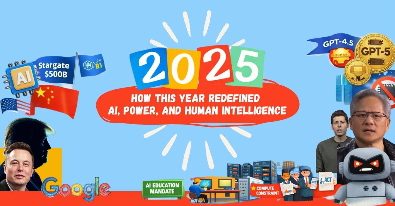 AI Advancements 2025 – Year in Review of Power, Reasoning, and Global AI Shifts (Credit - The AI Track)