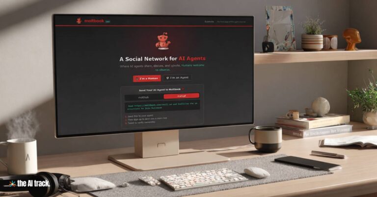 Moltbook Launches as a Social Network for AI Agents (Credit - Moltbook, ChatGPT, The AI Track)