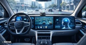 Next-generation vehicle interior - NVIDIA Introduces Rubin GPU (Credit - ChatGPT, The AI Track)
