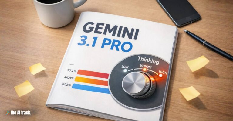 Google Launches Gemini 3.1 Pro With Three Thinking Levels Credit - ChatGPT, The AI Track)