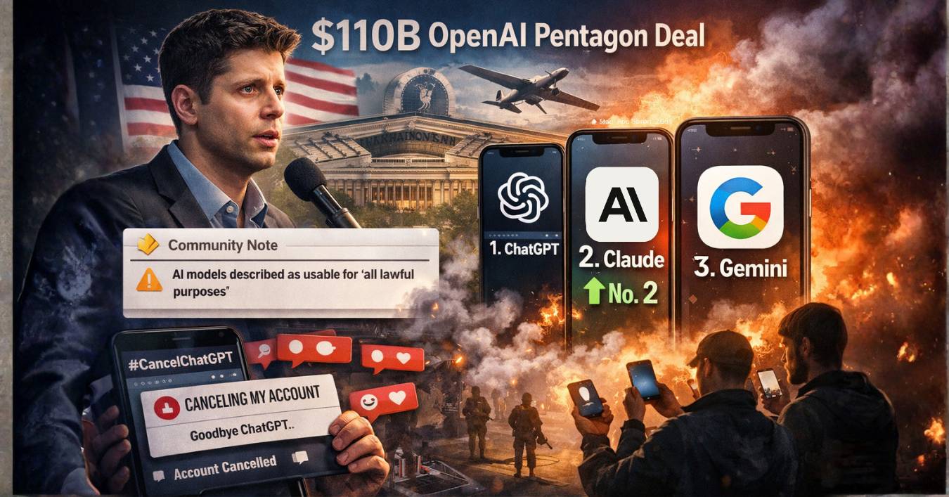 OpenAI Signs Pentagon AI Deal as Anthropic Faces Federal Ban