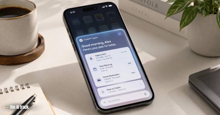 OpenAI Reportedly Moves ChatGPT Phone Timeline From 2028 to 2027 (Credit - ChatGPT, The AI Track)